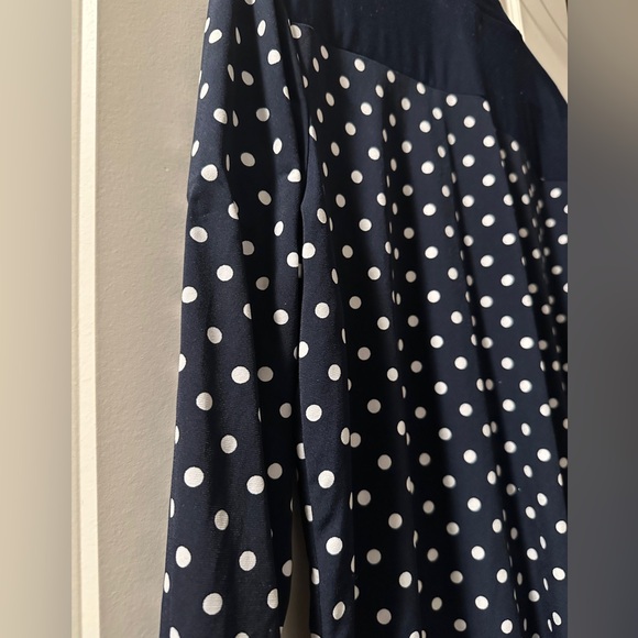 Navy Polka Dot Blouse - Picture 6 of 6